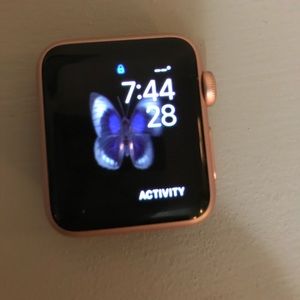 38 mm series 1 rose gold Apple Watch